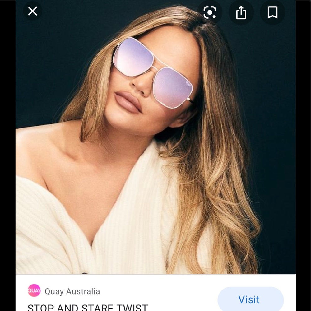 Quay x Chrissy Sunglasses